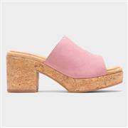 Hush Puppies Poppy Womens Pink Leather Mule (Click For Details)
