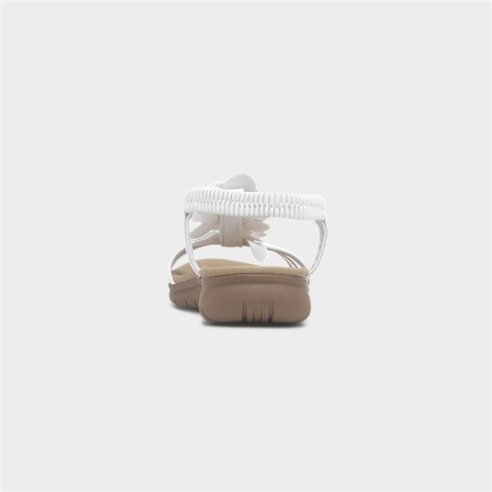 Martinique Womens White Sandal