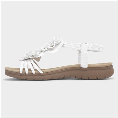 Martinique Womens White Sandal