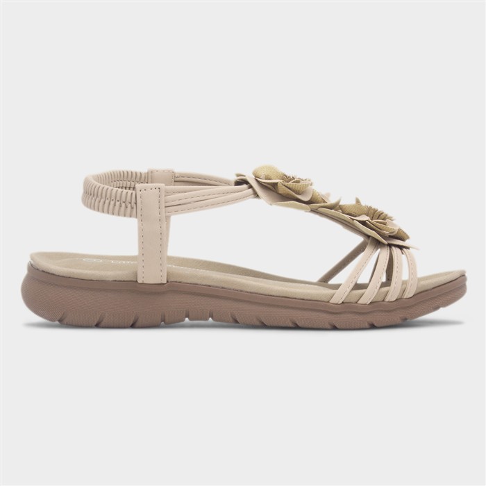 Martinique Womens Beige Sandal