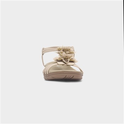 Martinique Womens Beige Sandal