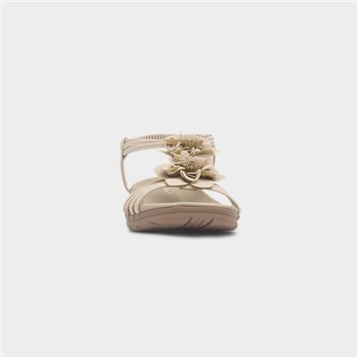 Martinique Womens Beige Sandal