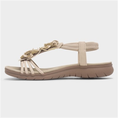 Martinique Womens Beige Sandal
