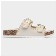 Heavenly Feet Sandy Womens Beige Mule Sandal (Click For Details)