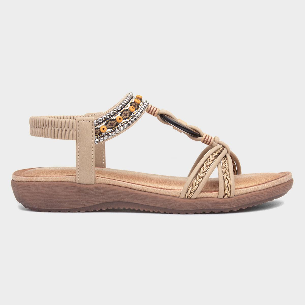 Grenada Womens Beige Sandal