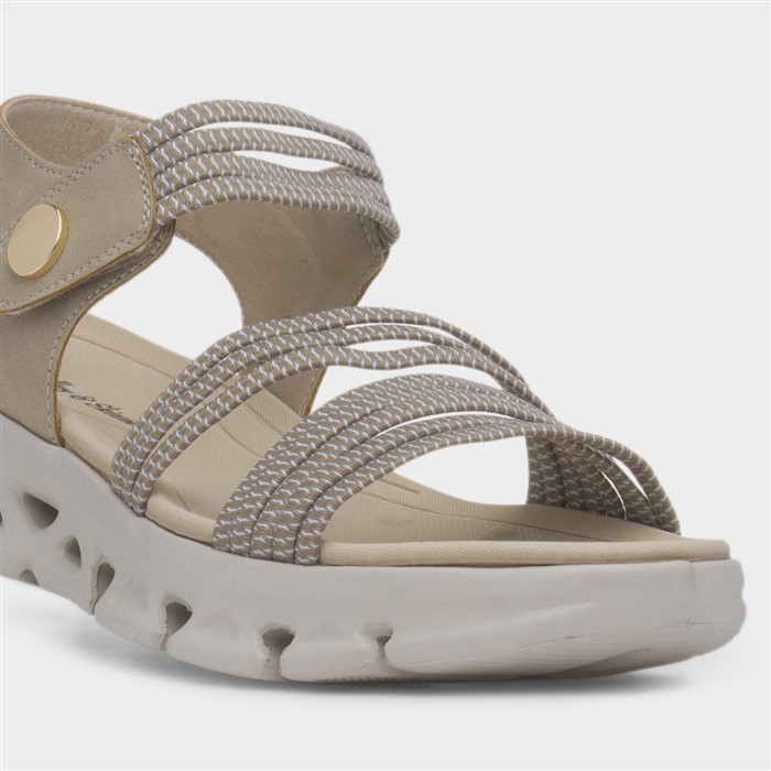 Menorca Womens Beige Sandal