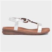 Heavenly Feet Sensation Womens Silver Sandal (Click For Details)