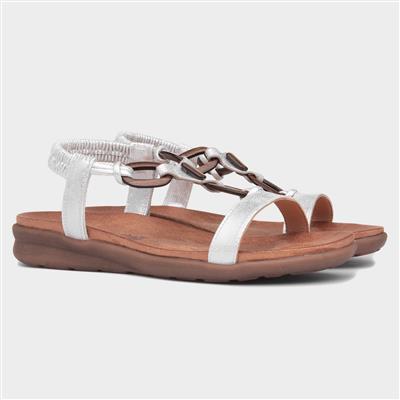 Sensation Womens Silver Sandal