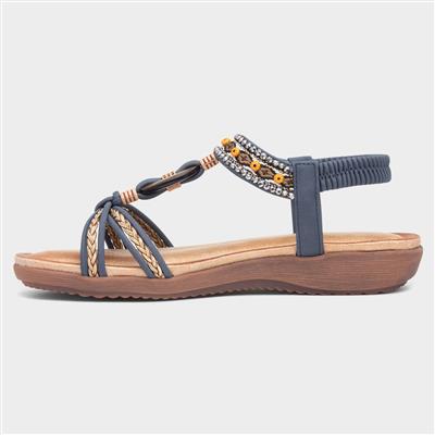 Grenada Womens Blue Sandal