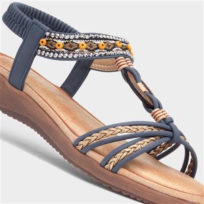 Grenada Womens Blue Sandal