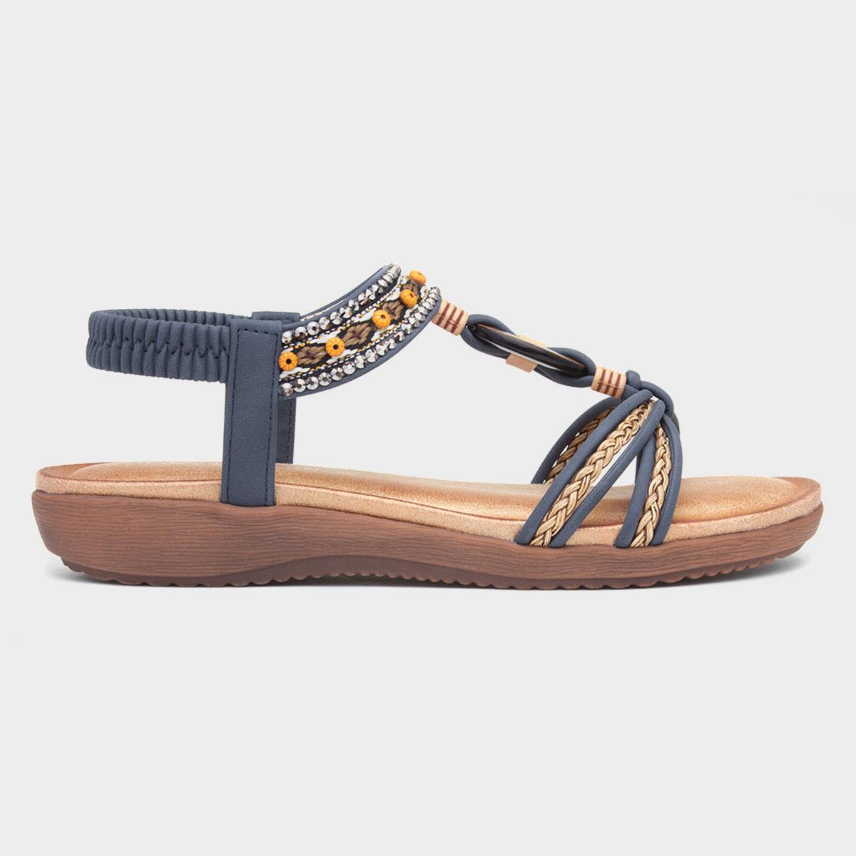 Grenada Womens Blue Sandal