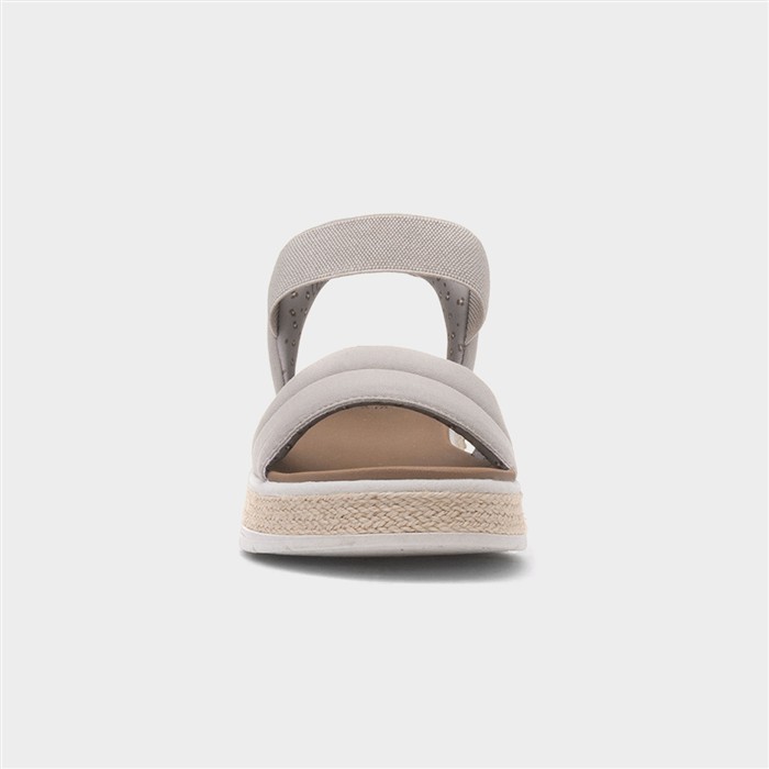 Slip Ins Bobs Sun Ray Womens Taupe Sandal