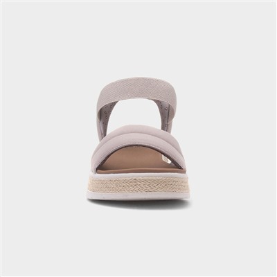 Slip Ins Bobs Sun Ray Womens Taupe Sandal