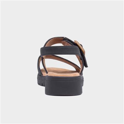 Fiji Womens Black Sandal