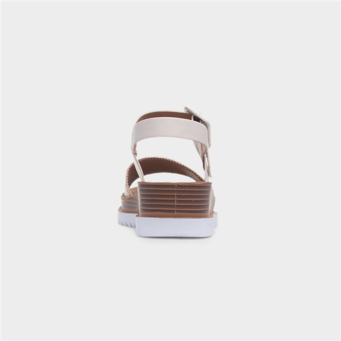 Anya Womens Stone Wedge Sandal