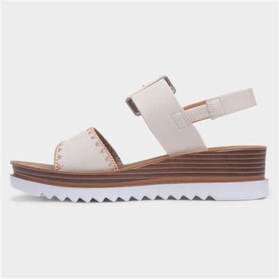 Anya Womens Stone Wedge Sandal