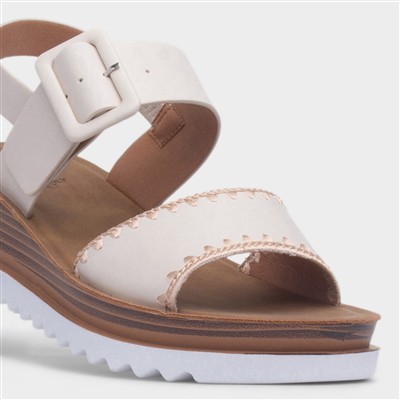 Anya Womens Stone Wedge Sandal