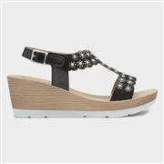 Lilley & Skinner Martinique Womens Black Sandal (Click For Details)