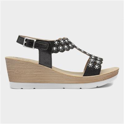 Martinique Womens Black Sandal