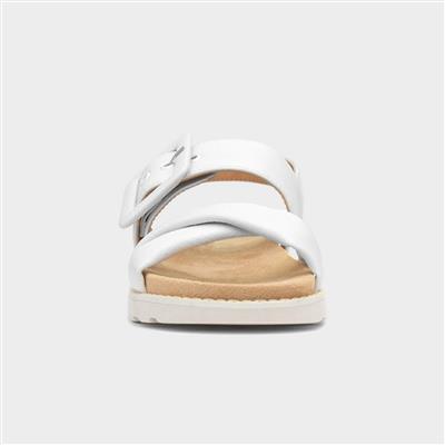 St Tropez Womens White Sandal