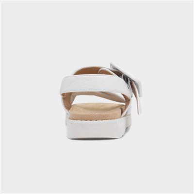 St Tropez Womens White Sandal