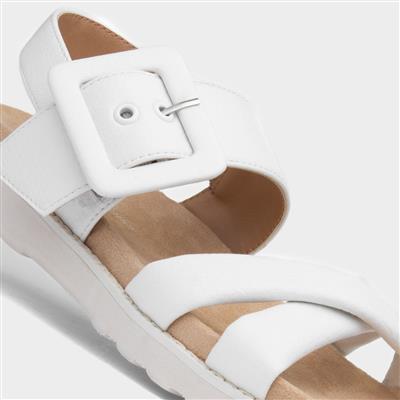 St Tropez Womens White Sandal