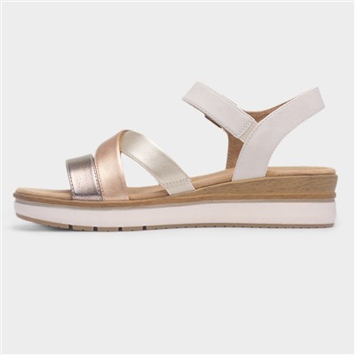 Perth Womens Cream Sandal