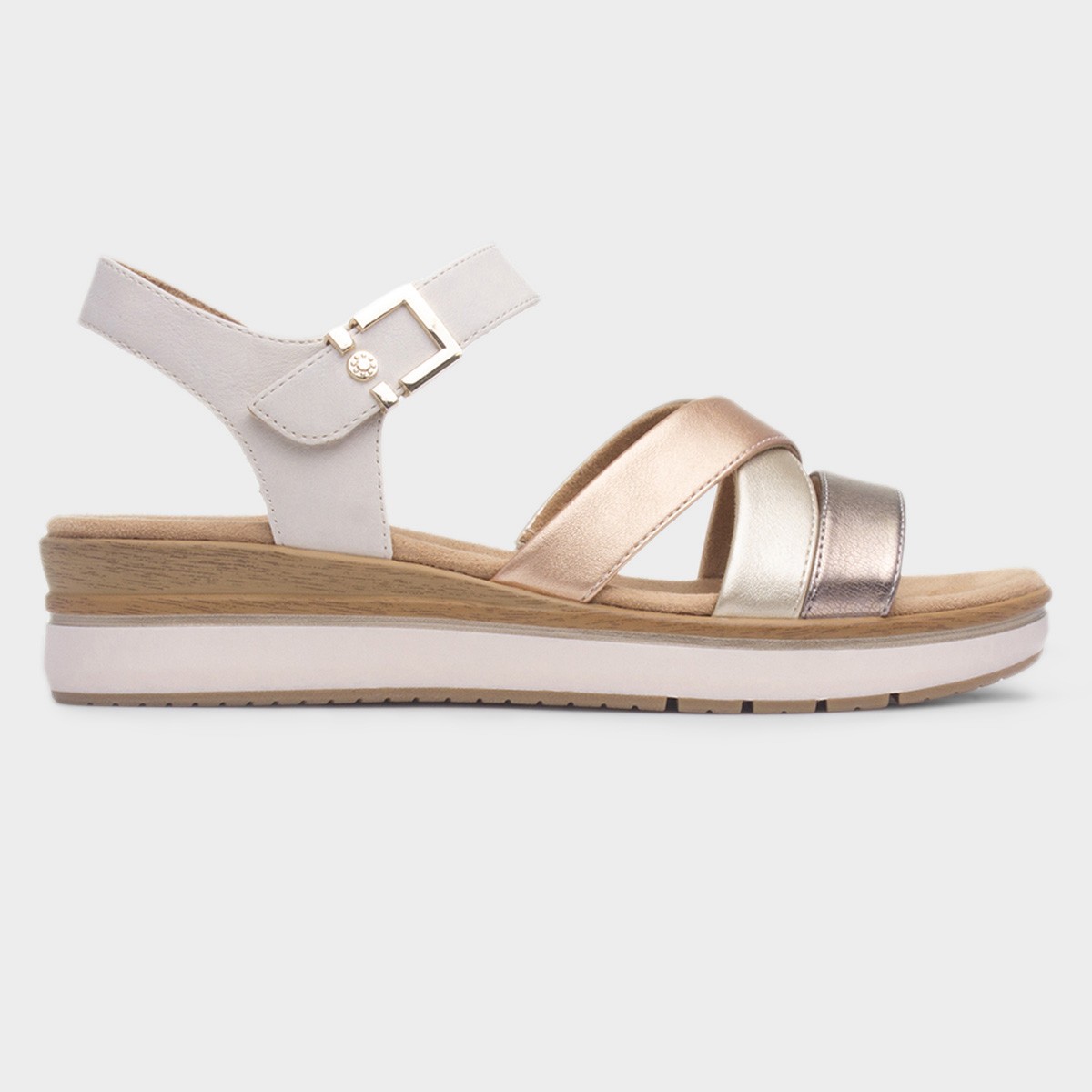 Perth Womens Cream Sandal