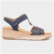 Relife Mandalay Womens Navy Wedge Sandal (Click For Details)