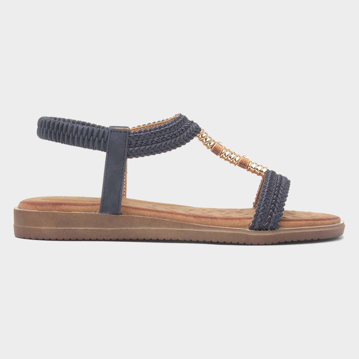 Portofino Womens Navy Sandal