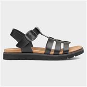 Heavenly Feet Saltwater Womens Black Sandals (Click For Details)