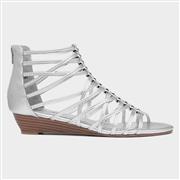 Lilley Sabrina Womens Metallic Strappy Sandal (Click For Details)