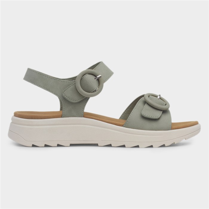 Montserrat Womens Green Sandal