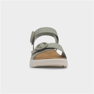 Montserrat Womens Green Sandal