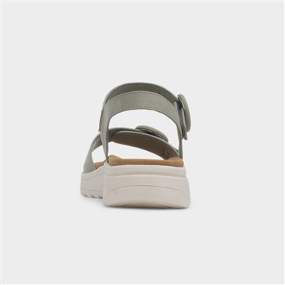 Montserrat Womens Green Sandal