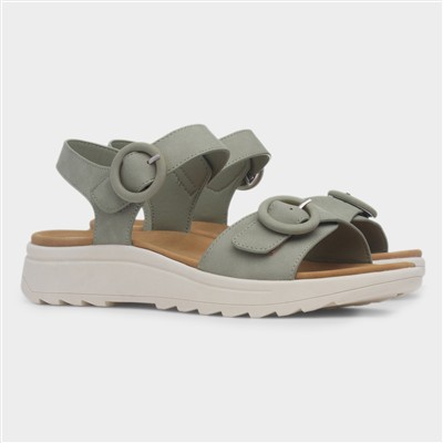 Montserrat Womens Green Sandal