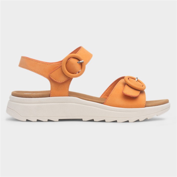 Montserrat Womens Orange Sandal