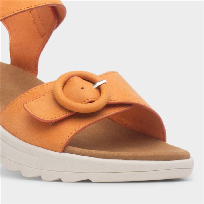 Montserrat Womens Orange Sandal