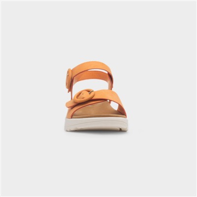 Montserrat Womens Orange Sandal
