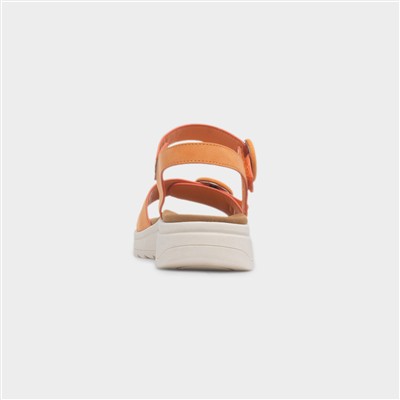 Montserrat Womens Orange Sandal