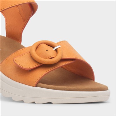 Montserrat Womens Orange Sandal