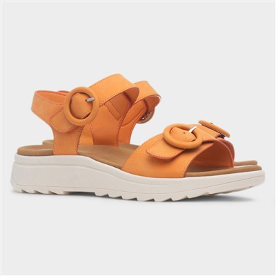 Montserrat Womens Orange Sandal