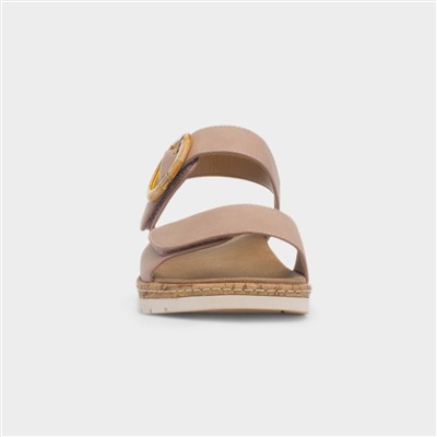 Womens Chios Nude Wedge Sandal