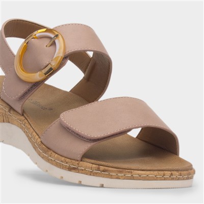 Womens Chios Nude Wedge Sandal
