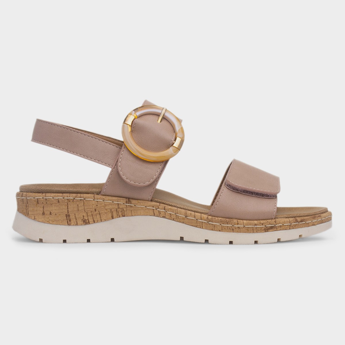 Womens Chios Nude Wedge Sandal