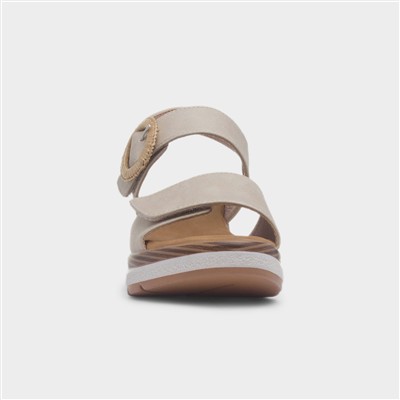 Rhodes Womens Beige Chunky Sandal