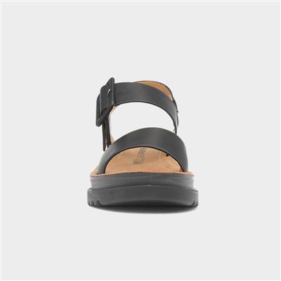 Pistachio Womens Black Wedge Sandal