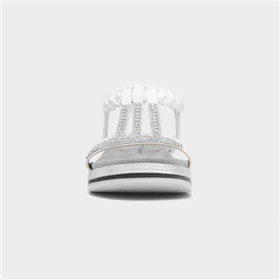 Seychelles Womens White Sandal