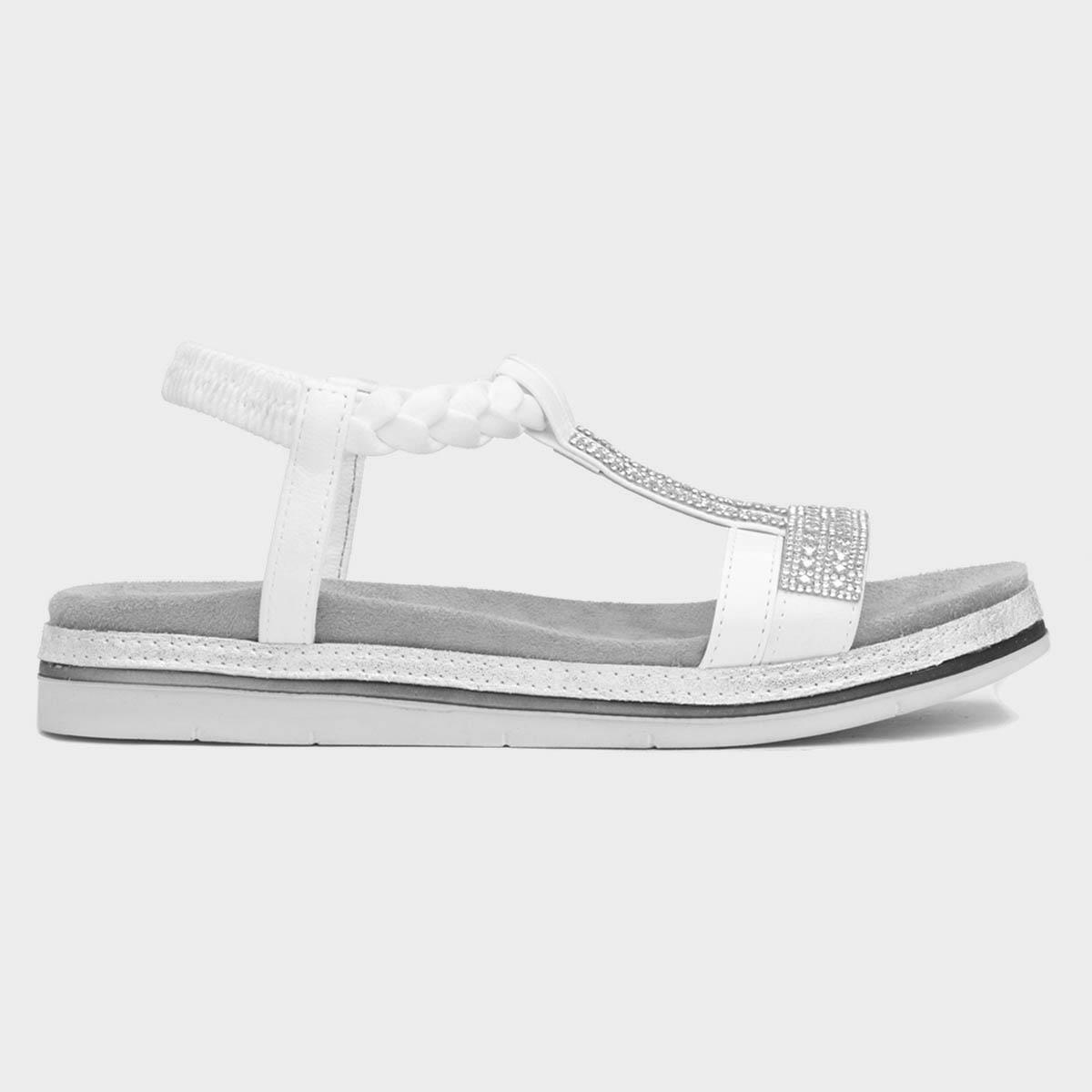 Seychelles Womens White Sandal