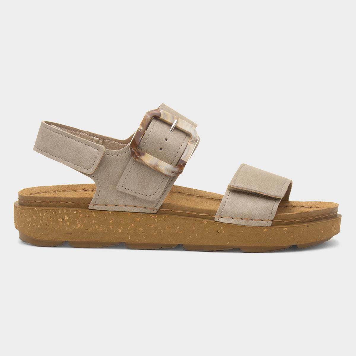 Antibes Womens Beige Pearl Sandal